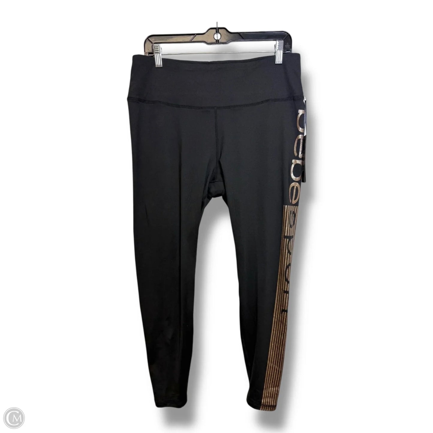 Athletic Leggings By Bebe In Black, Size: Xl