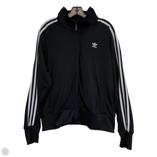 Athletic Jacket By Adidas In Black, Size: 2x
