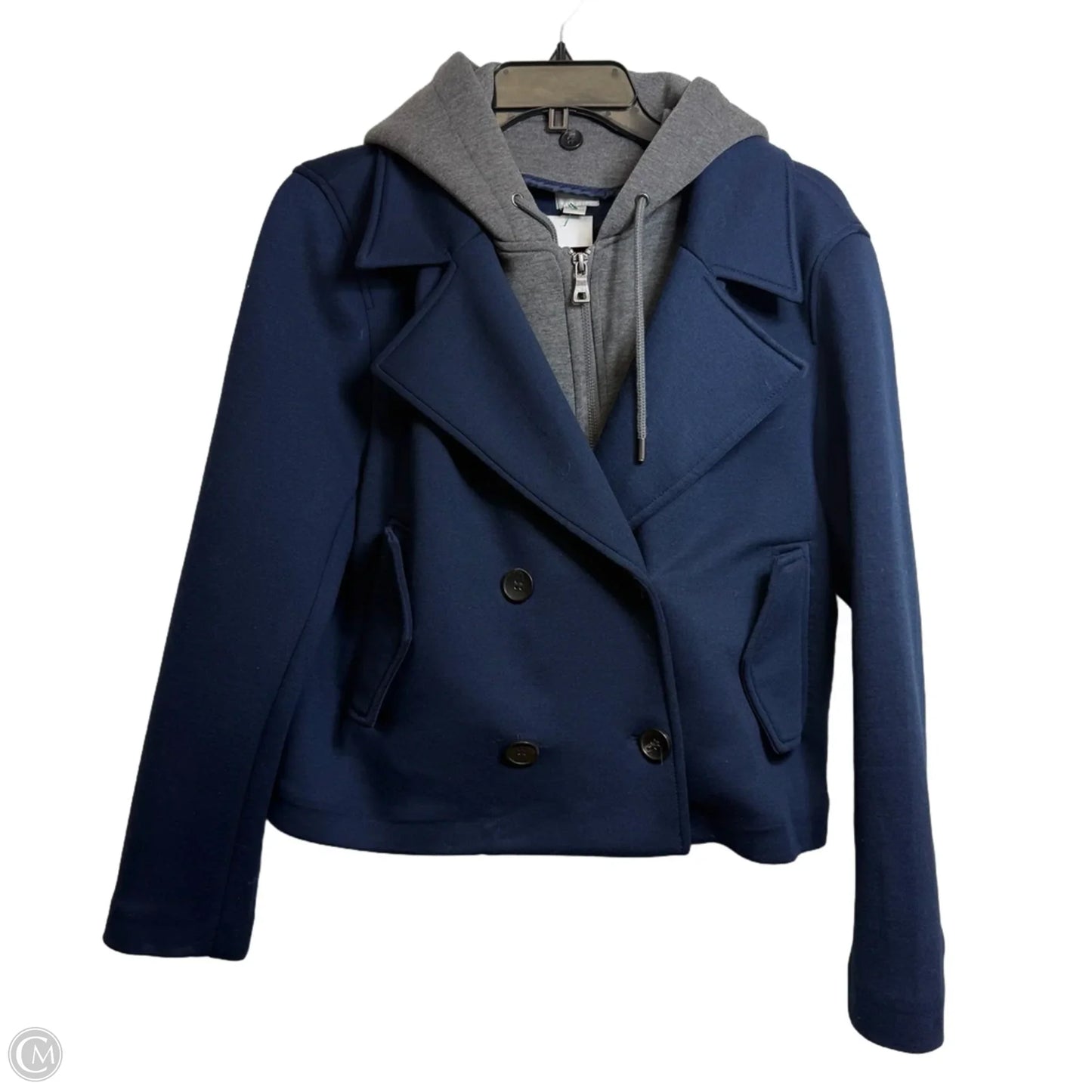 Coat Other By Maeve In Navy, Size: M