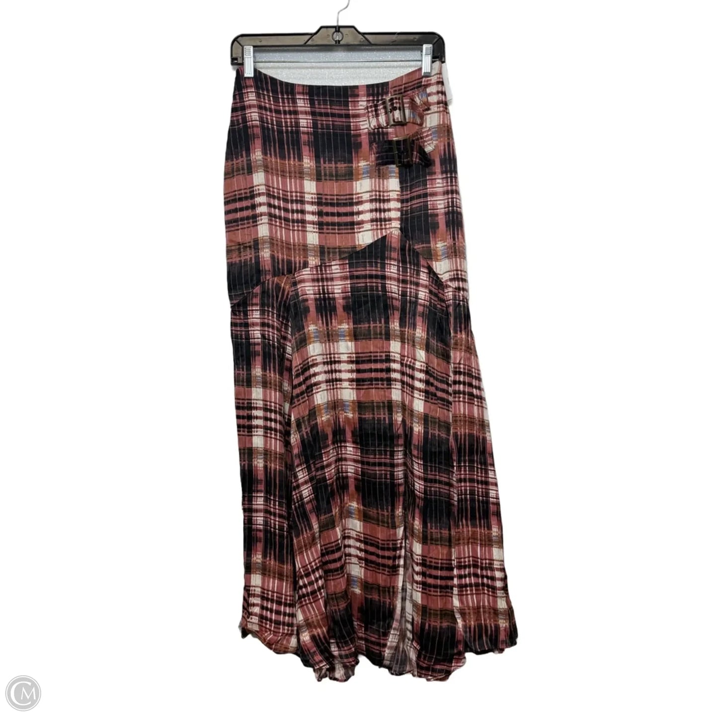 Skirt Maxi By Free People In Plaid Pattern, Size: 2
