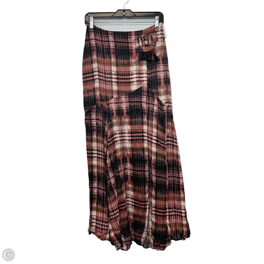 Skirt Maxi By Free People In Plaid Pattern, Size: 2