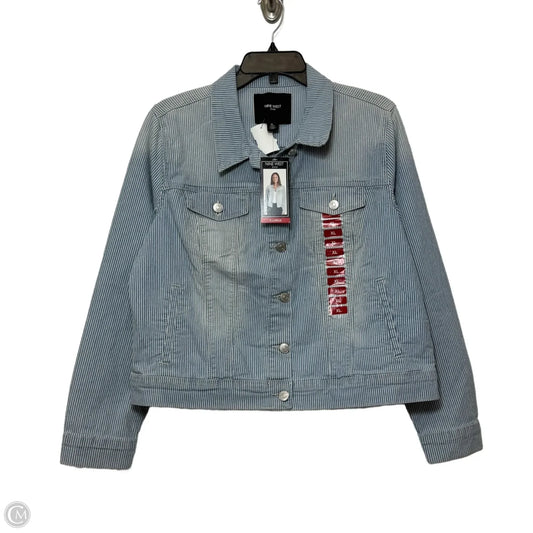 Jacket Other By Nine West Apparel In Striped Pattern, Size: Xl