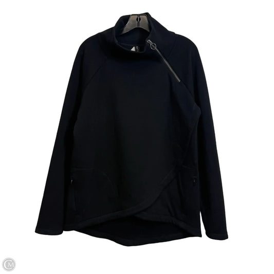 Sweatshirt Crewneck By Athleta In Black, Size: M