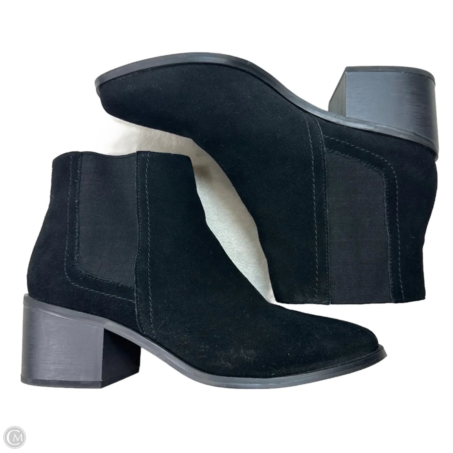 Boots Ankle Flats By Splendid In Black, Size: 9.5