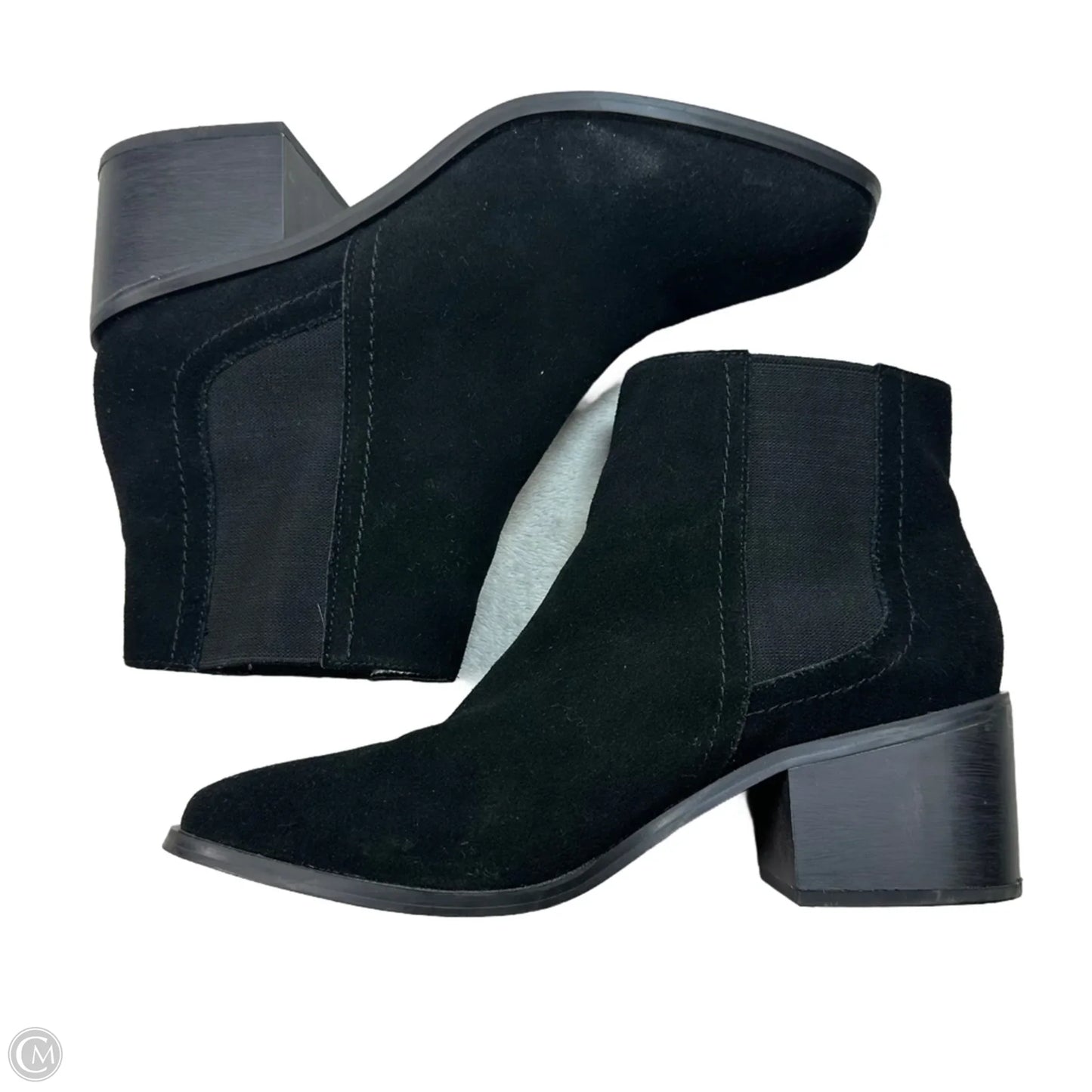 Boots Ankle Flats By Splendid In Black, Size: 9.5