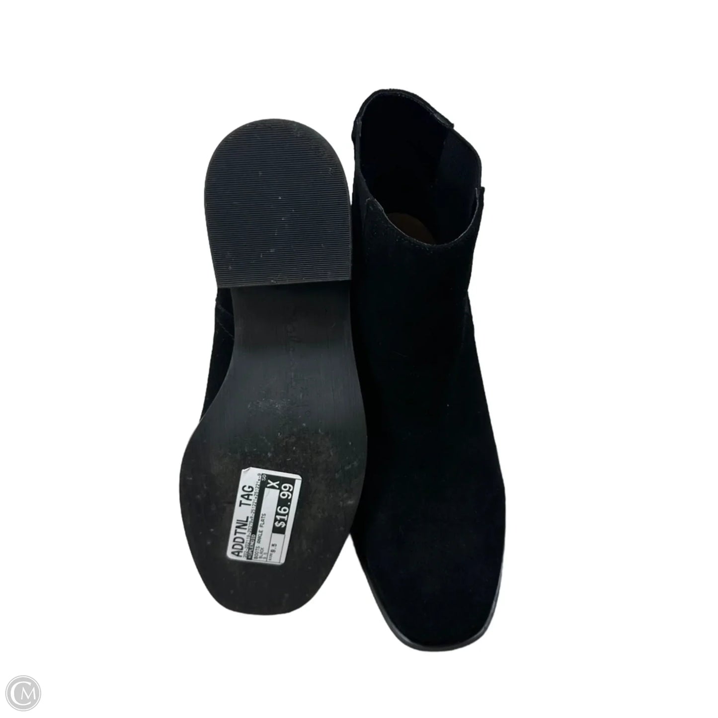 Boots Ankle Flats By Splendid In Black, Size: 9.5