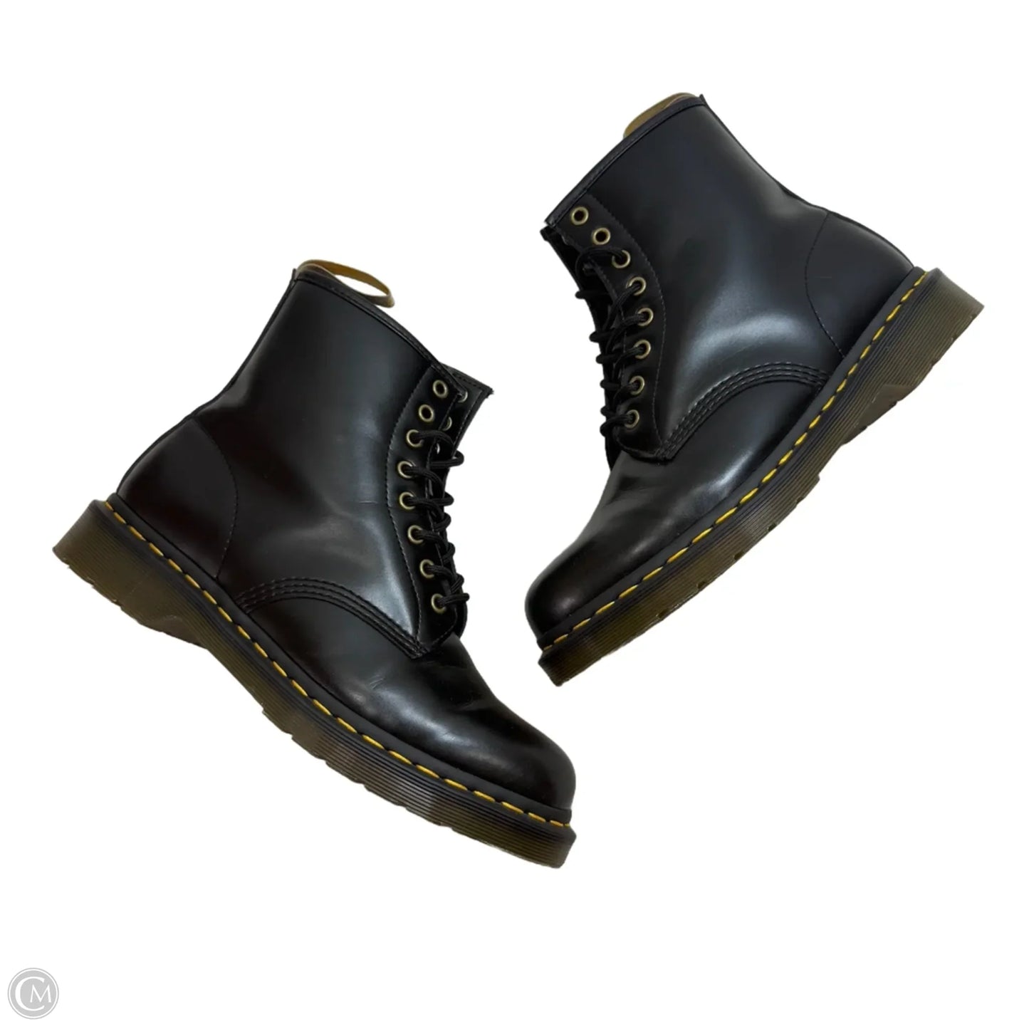 Boots Ankle Flats By Dr Martens In Black, Size: 10