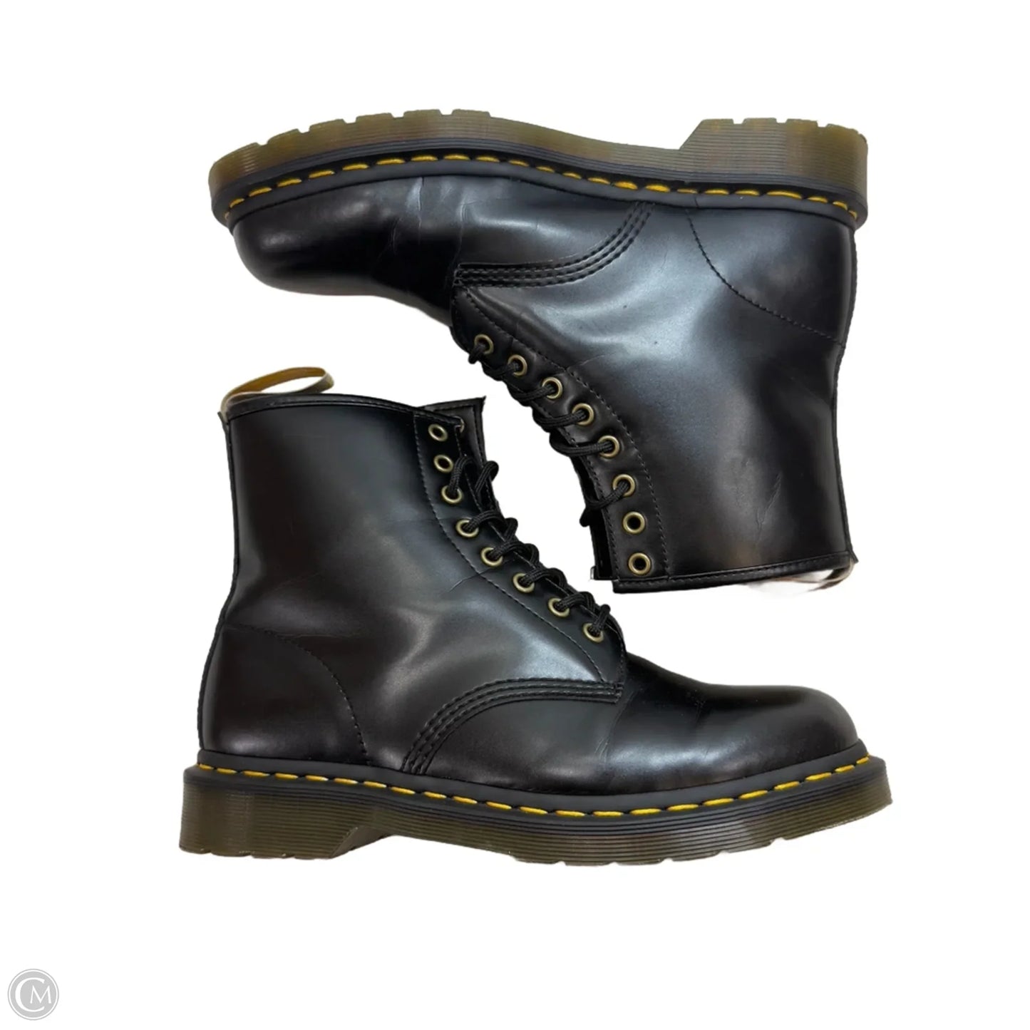 Boots Ankle Flats By Dr Martens In Black, Size: 10