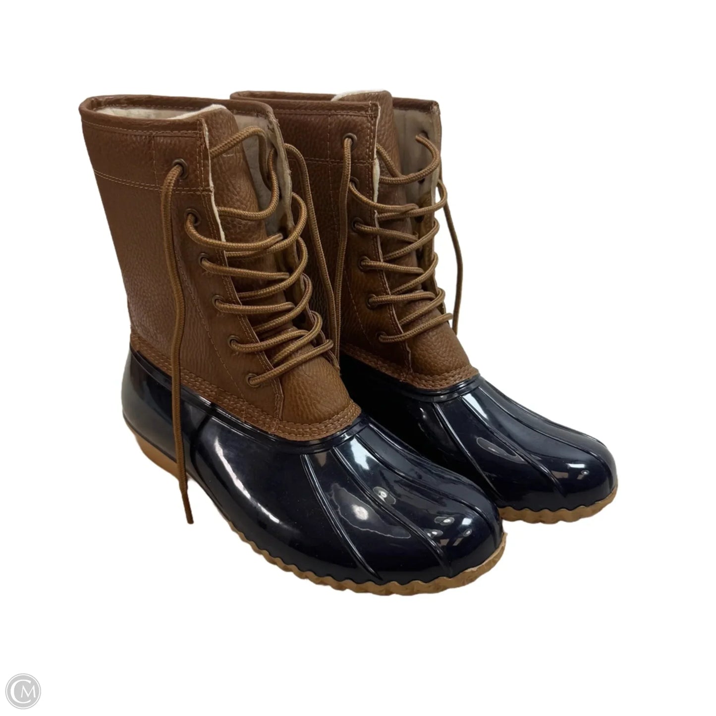 Boots Rain By Jambu In Navy, Size: 10