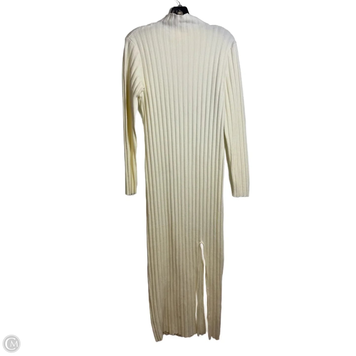 Dress Casual Maxi By Free People In Cream, Size: L