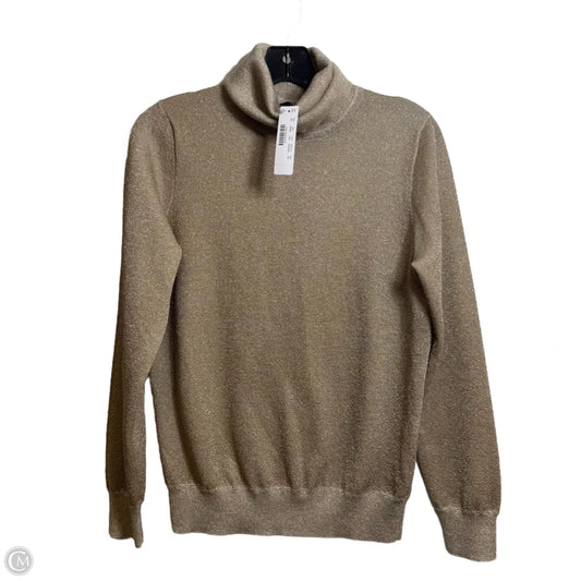 Top Long Sleeve By J. Crew In Gold, Size: M
