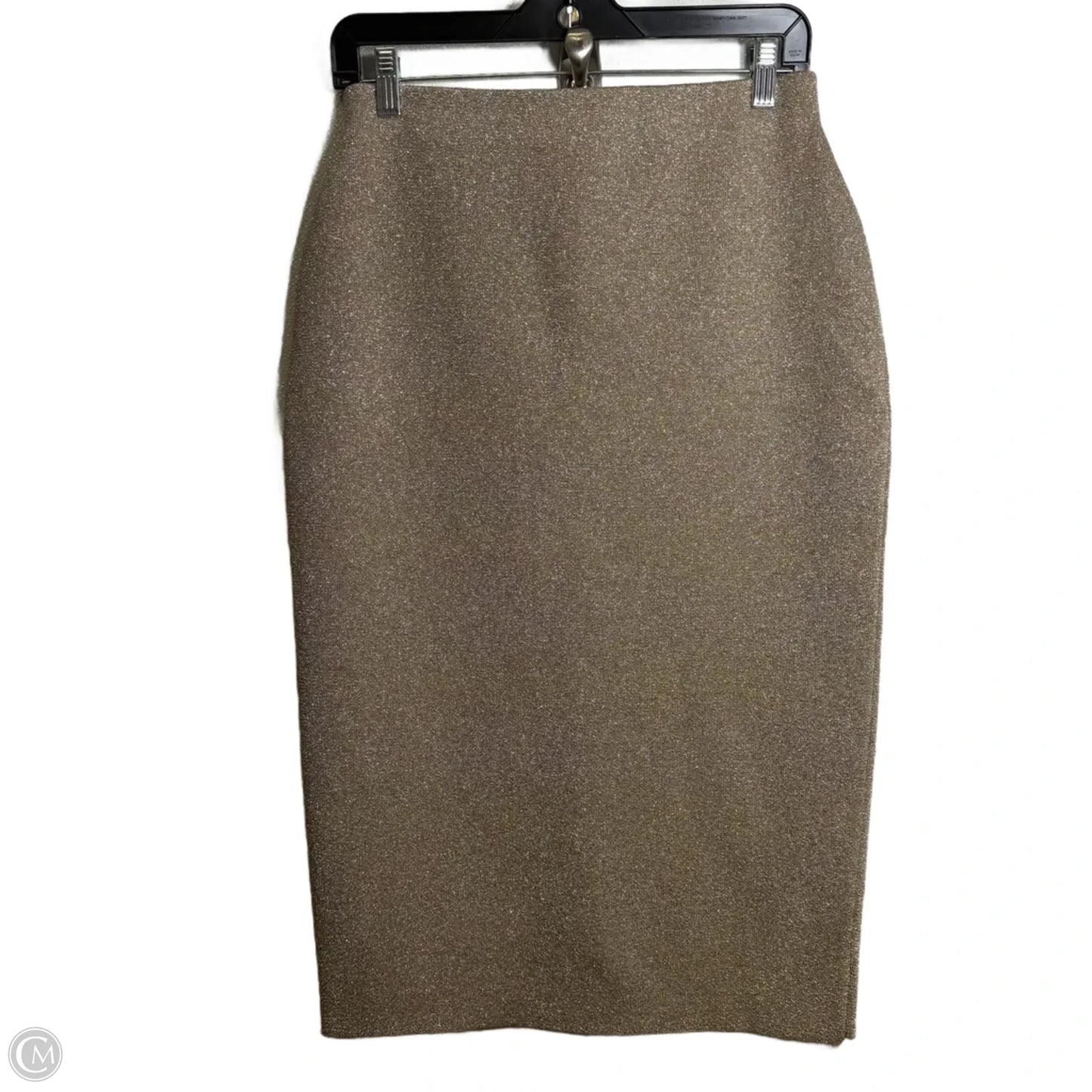 Skirt Midi By J. Crew In Gold, Size: M