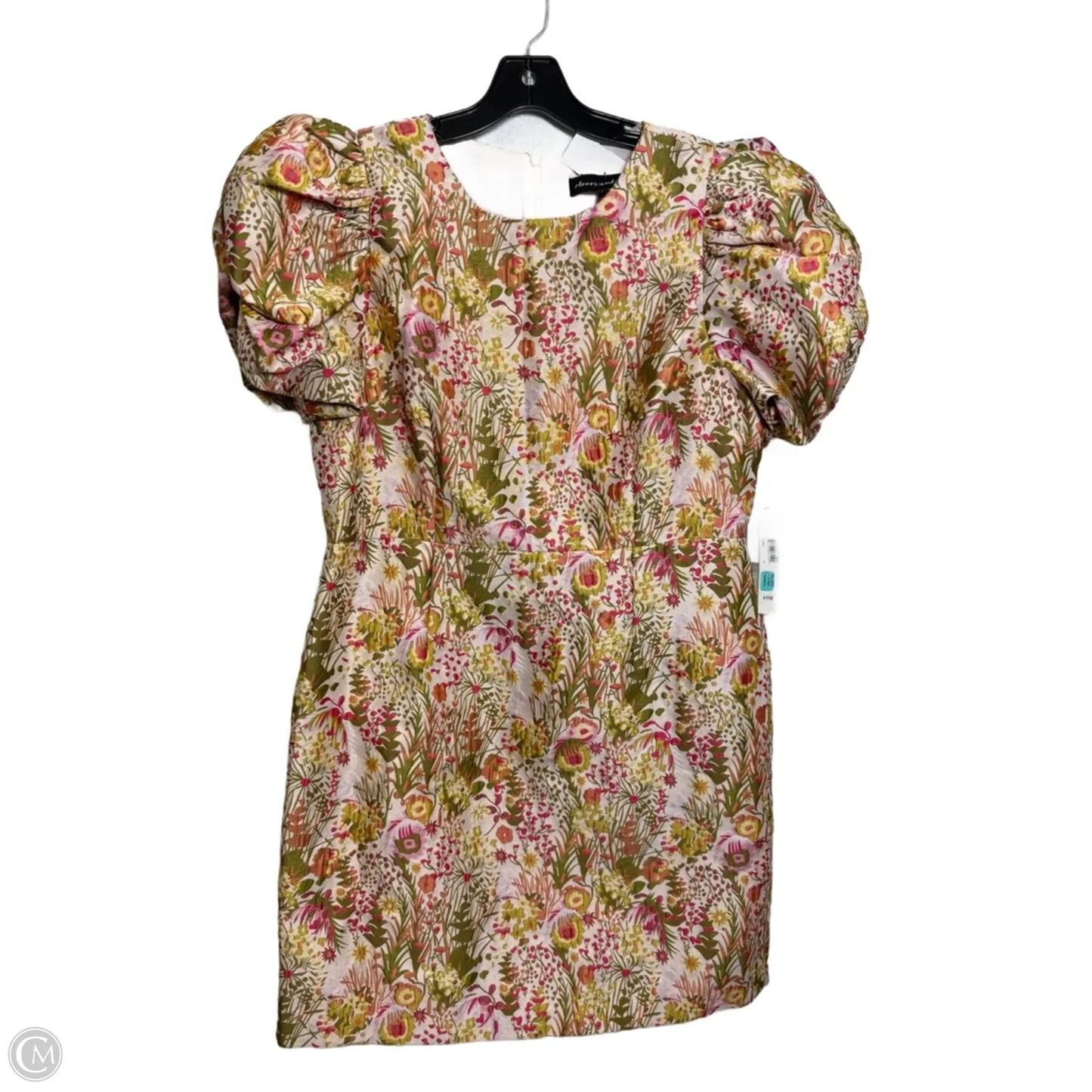 Dress Party Short By Clothes Mentor In Floral Print, Size: 14