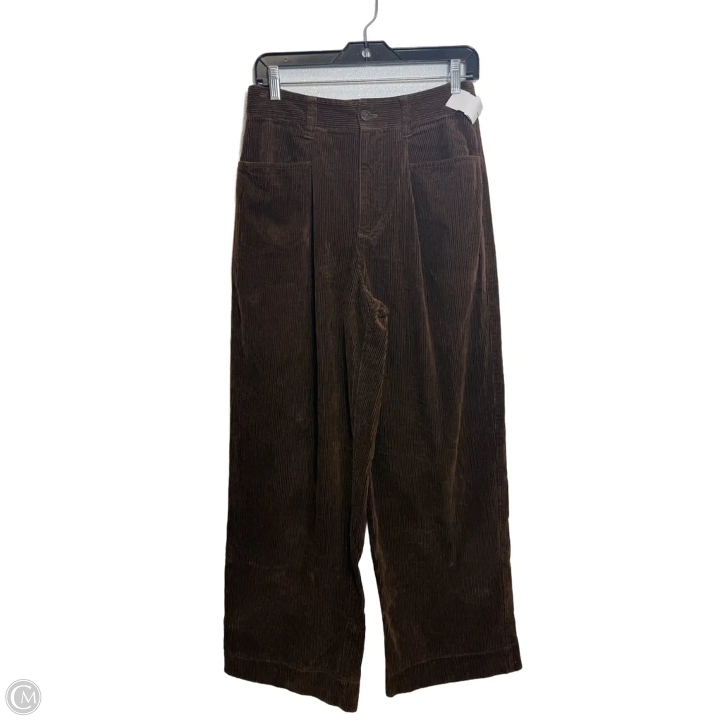 Pants Corduroy By Madewell In Brown, Size: 4