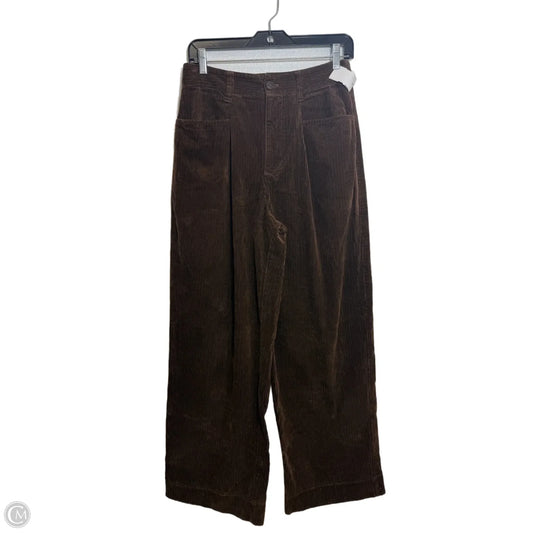 Pants Corduroy By Madewell In Brown, Size: 4