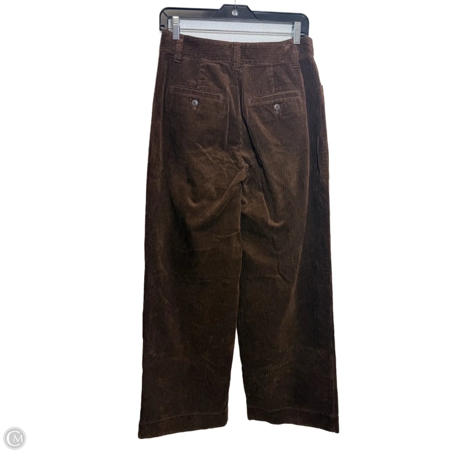 Pants Corduroy By Madewell In Brown, Size: 4