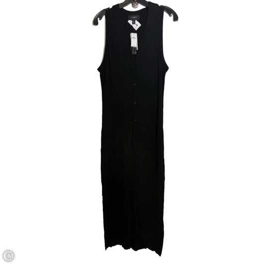 Dress Casual Maxi By Banana Republic In Black, Size: Xl