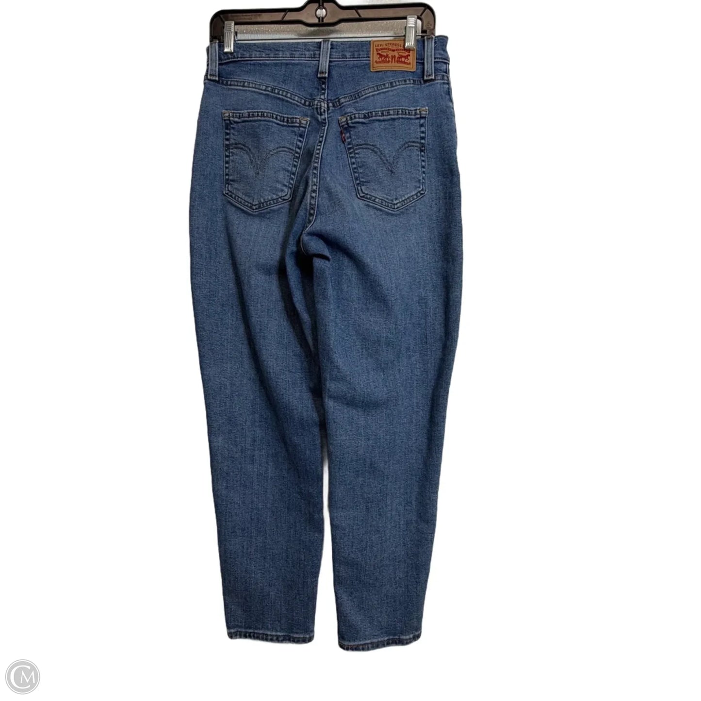 Jeans Boot Cut By Levis In Blue Denim, Size: 6