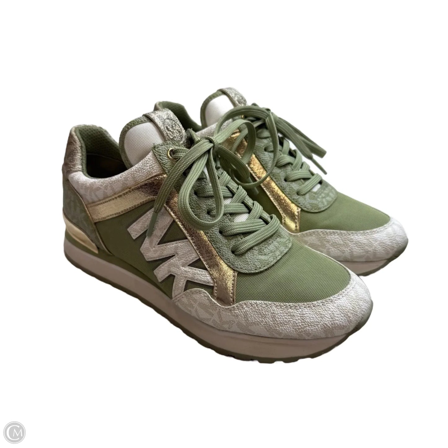 Shoes Designer By Michael Kors In Green, Size: 6.5
