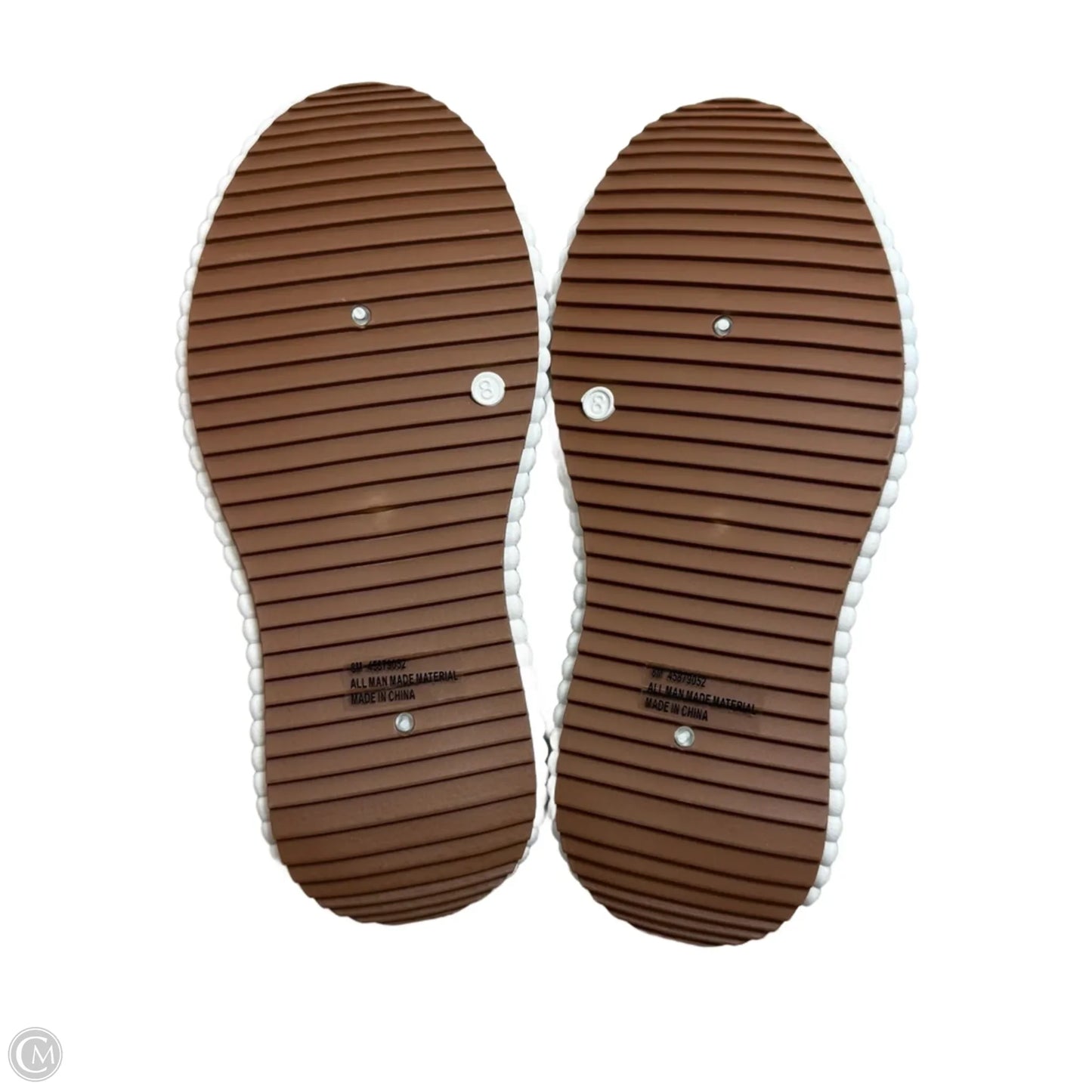 Shoes Sneakers By Clothes Mentor In White, Size: 8