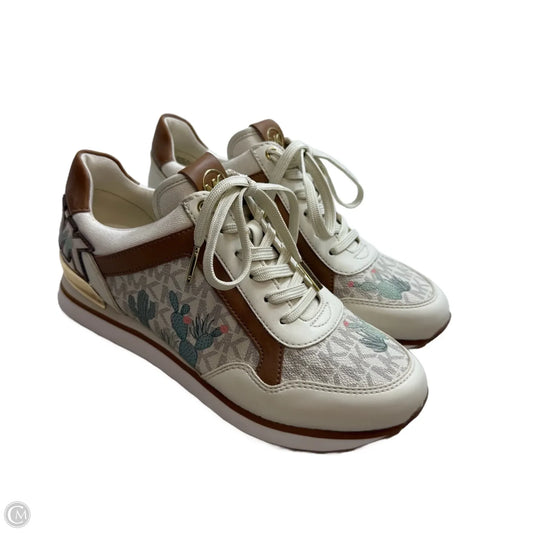 Shoes Designer By Michael Kors In Tan, Size: 6.5