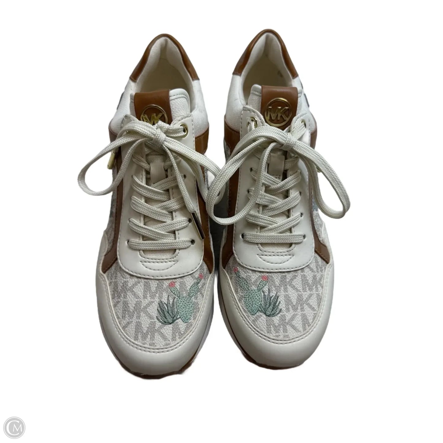 Shoes Designer By Michael Kors In Tan, Size: 6.5