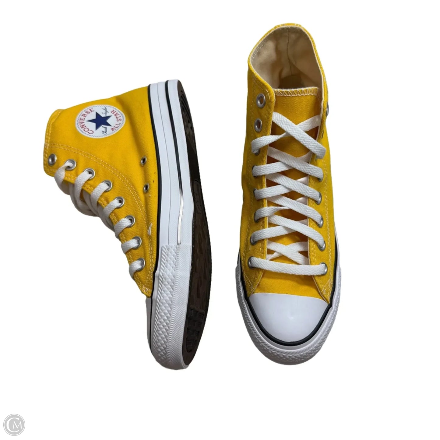 Shoes Sneakers By Converse In Yellow, Size: 9