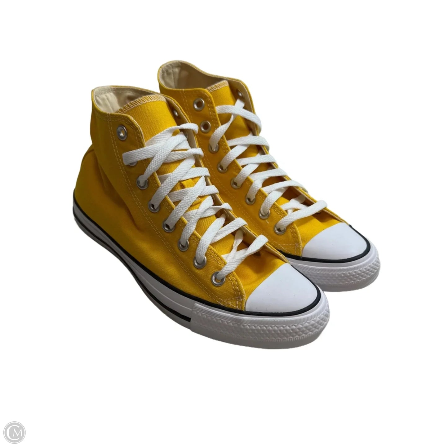 Shoes Sneakers By Converse In Yellow, Size: 9