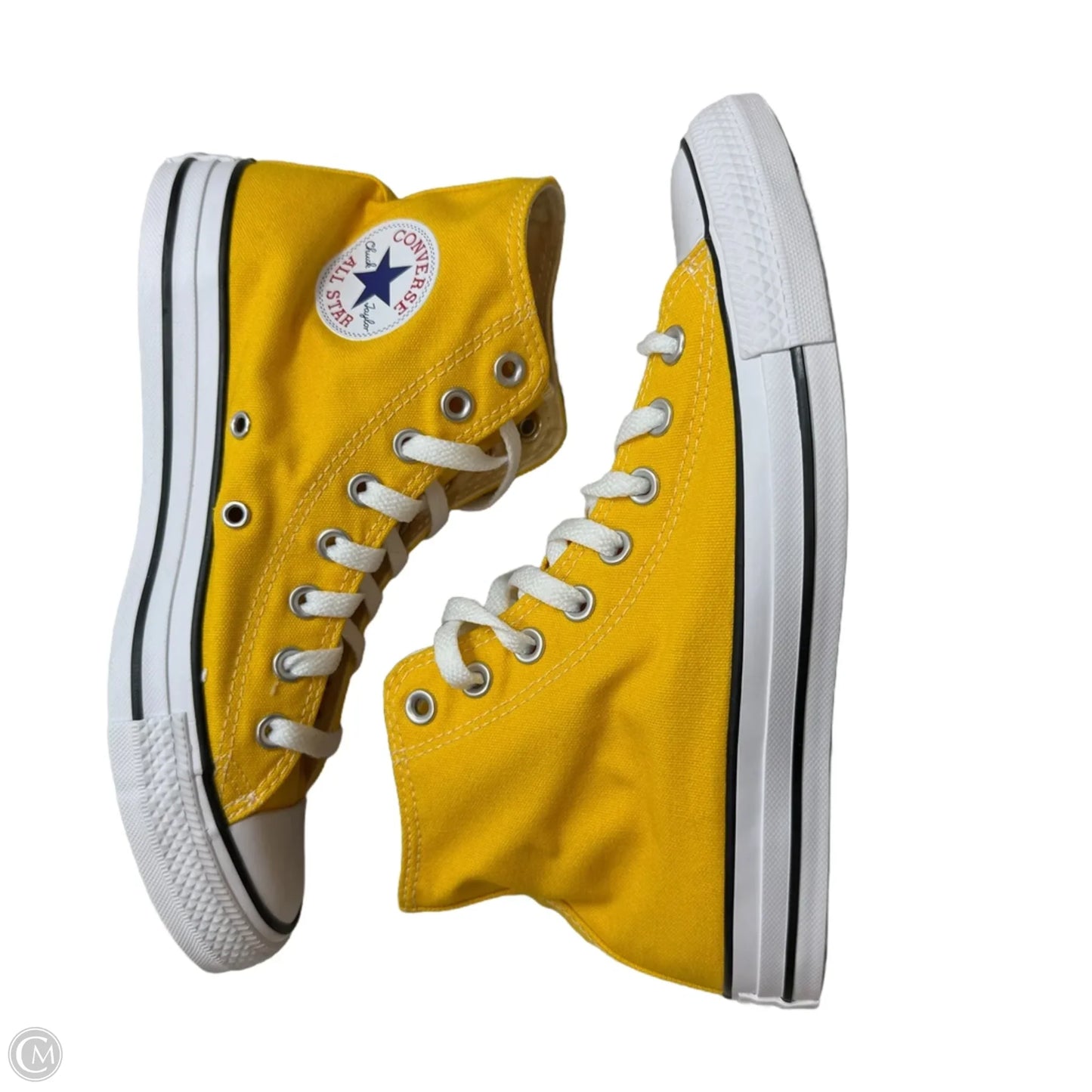 Shoes Sneakers By Converse In Yellow, Size: 9