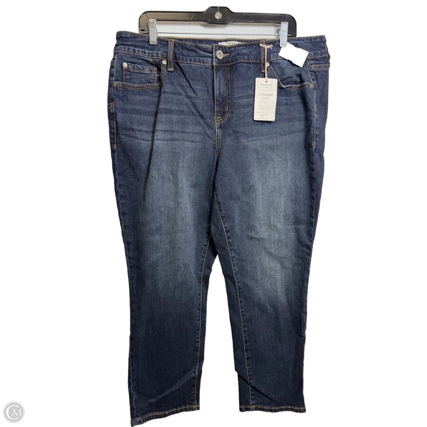 Jeans Boot Cut By Torrid In Blue, Size: 16