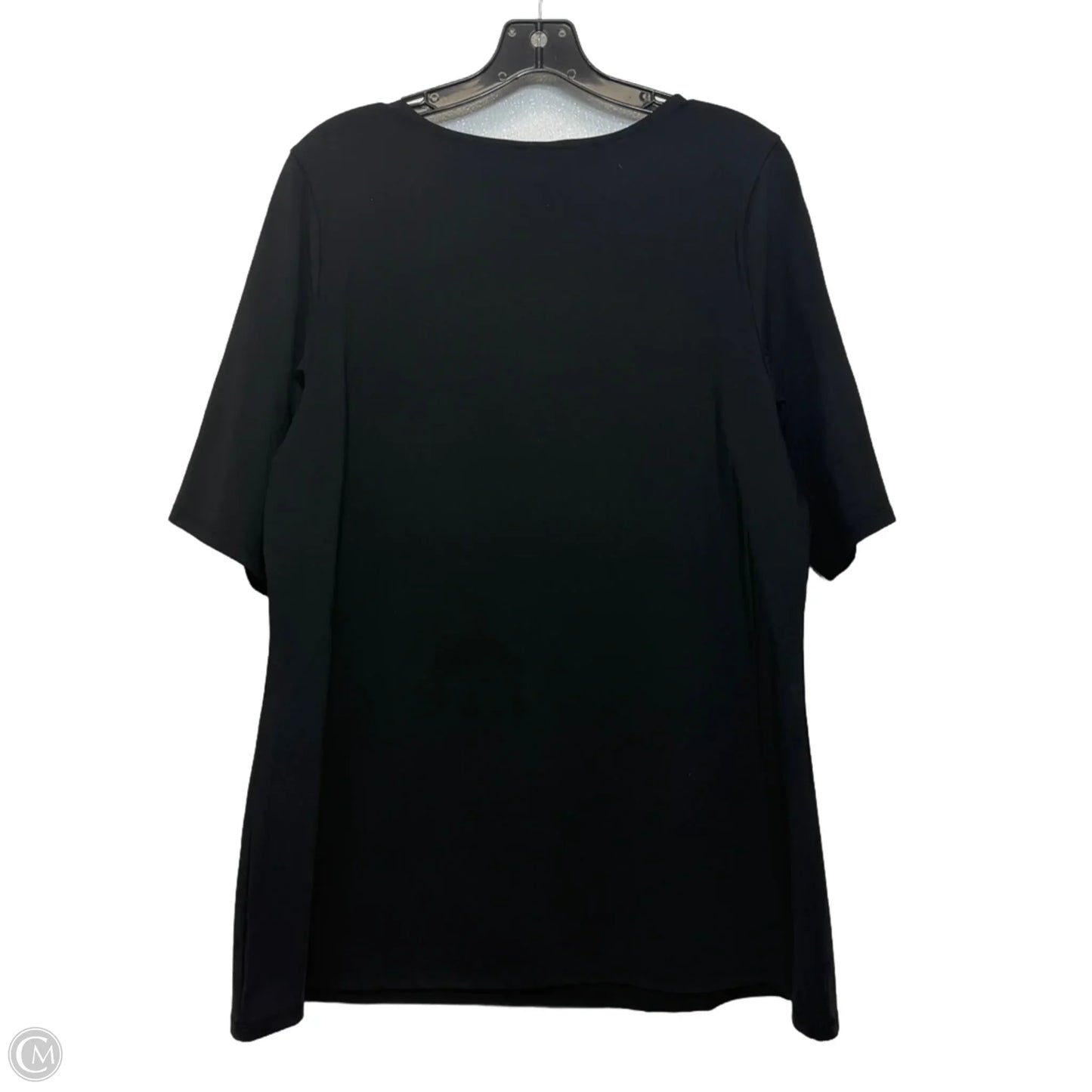 Top Short Sleeve By Torrid In Black, Size: 3x