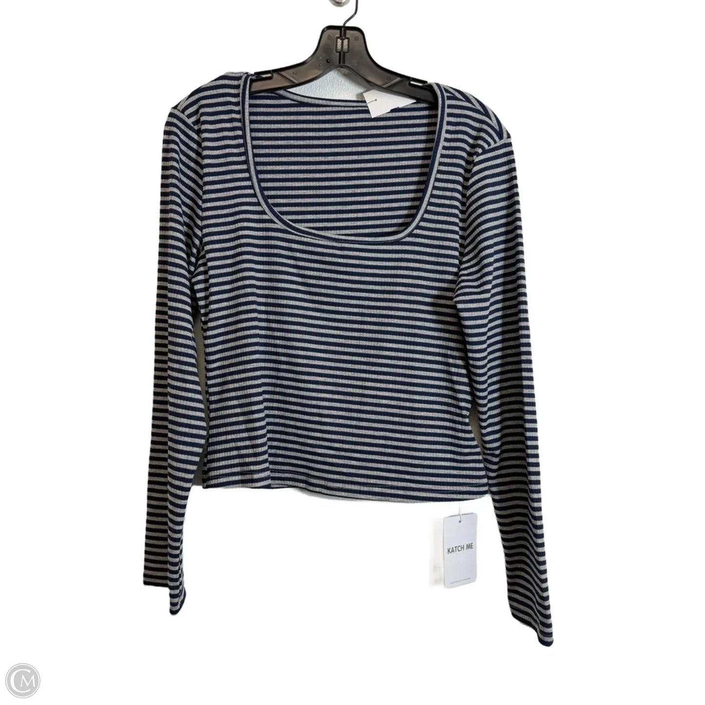 Lounge Set Pants By KATCH ME In Striped Pattern, Size: L