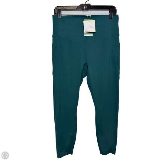 Athletic Leggings By Halara In Teal, Size: L