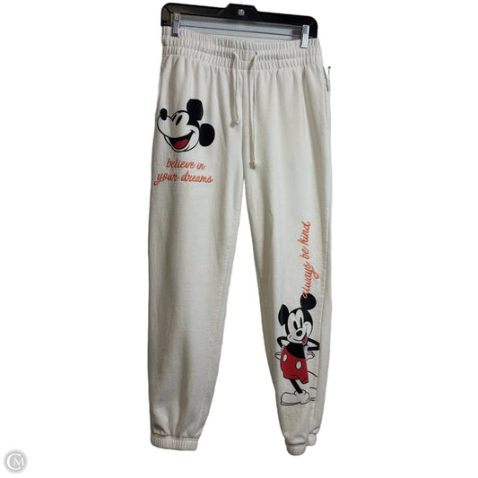 Mickey Mouse Pants Lounge By Disney In White, Size: S