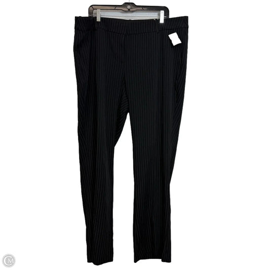 Pin stripe Pants Dress By Lane Bryant In Striped Pattern, Size: 20