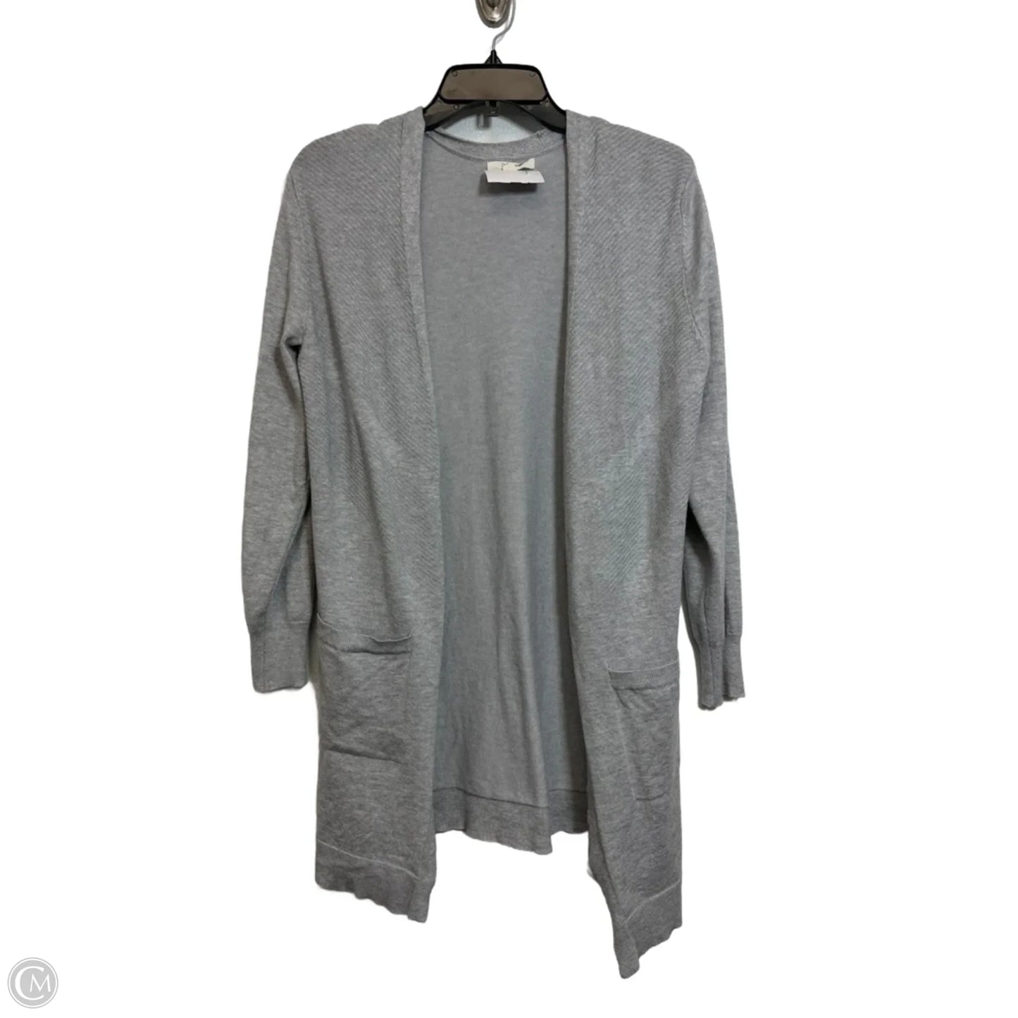 Cardigan By Peyton Primrose In Grey, Size: S