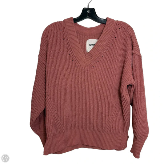 Sweater By Aerie In Pink, Size: Xxs