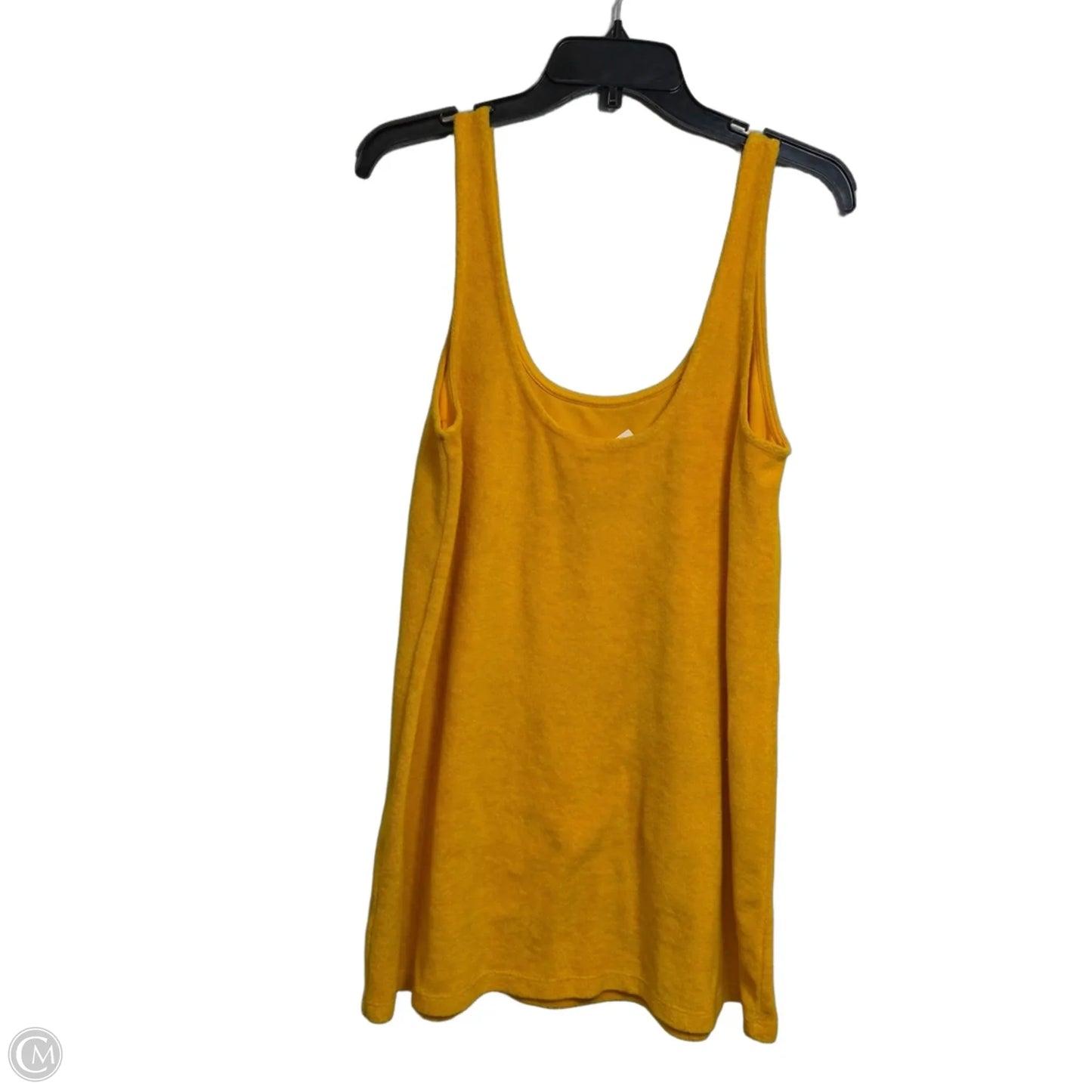 Tank Top By Zara Basic In Yellow, Size: L