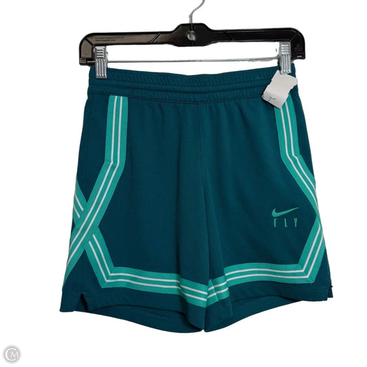 Athletic Shorts By Nike Apparel In Teal, Size: M