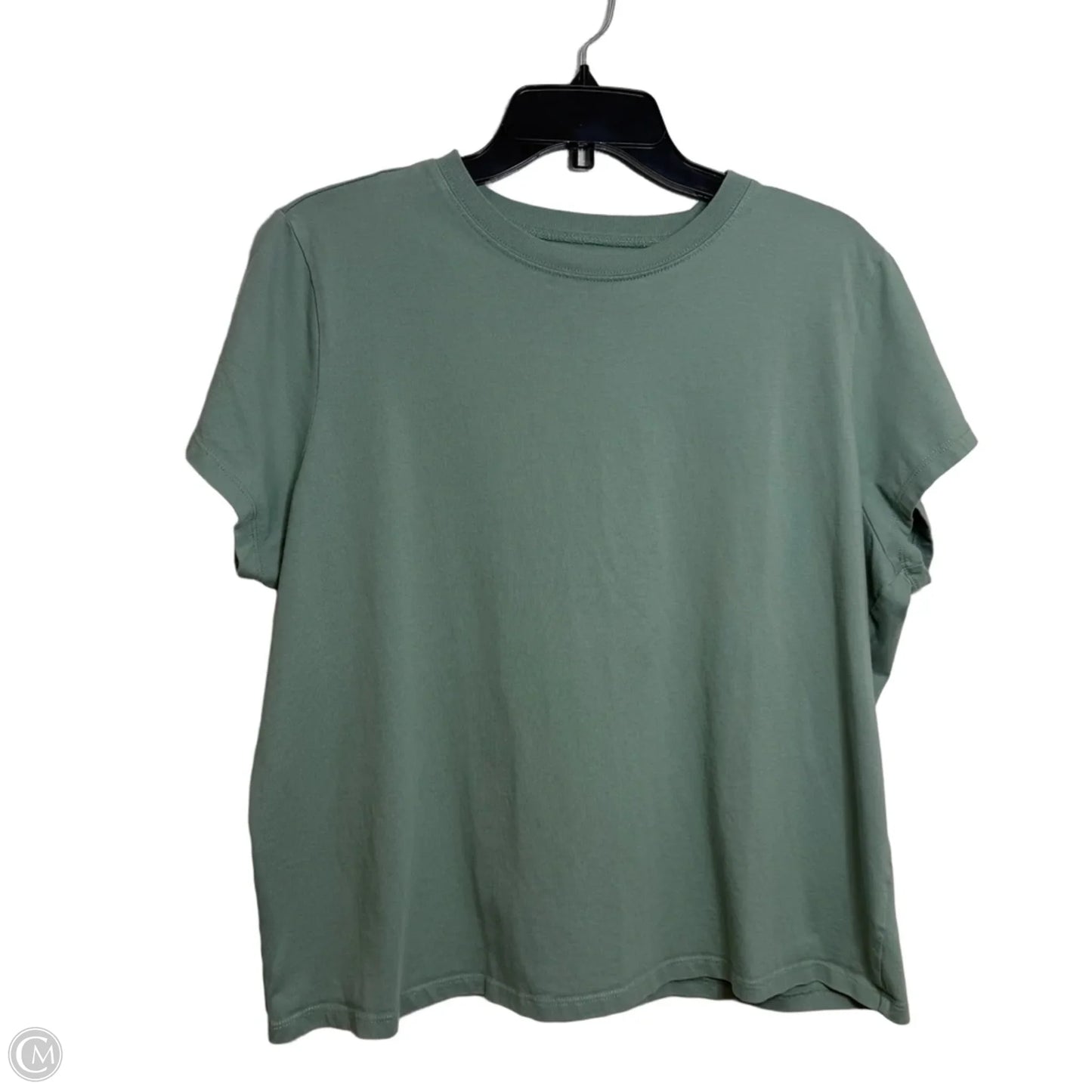 Top Short Sleeve Basic By Torrid In Teal, Size: M