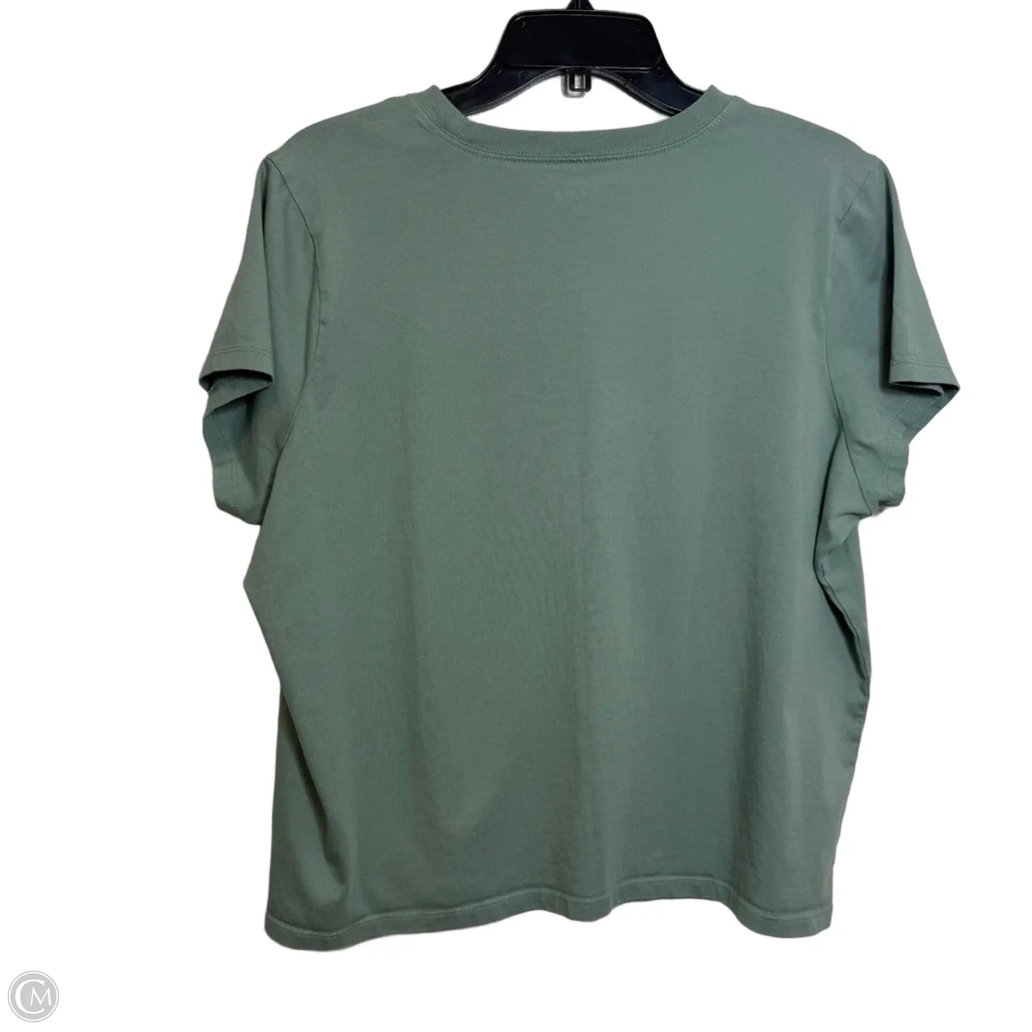 Top Short Sleeve Basic By Torrid In Teal, Size: M