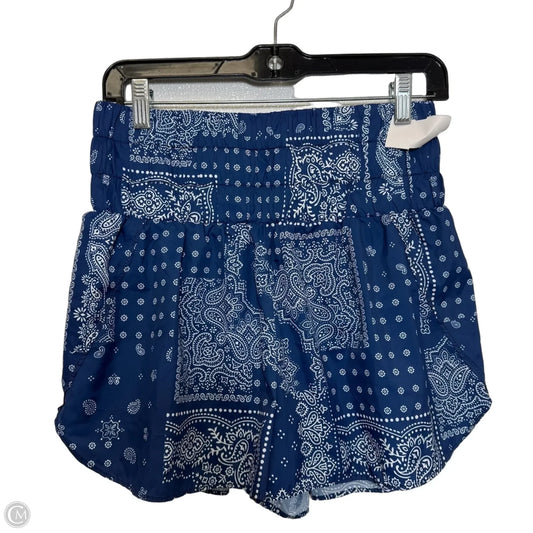 Athletic Shorts By Tcec In Blue, Size: M