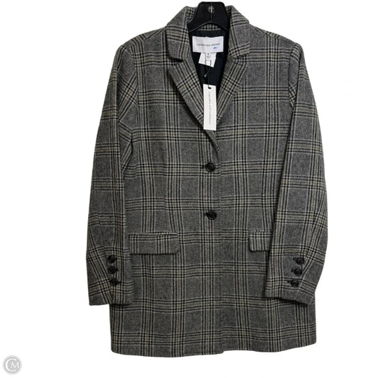 Blazer By Cupcakes And Cashmere In Checkered Pattern, Size: S