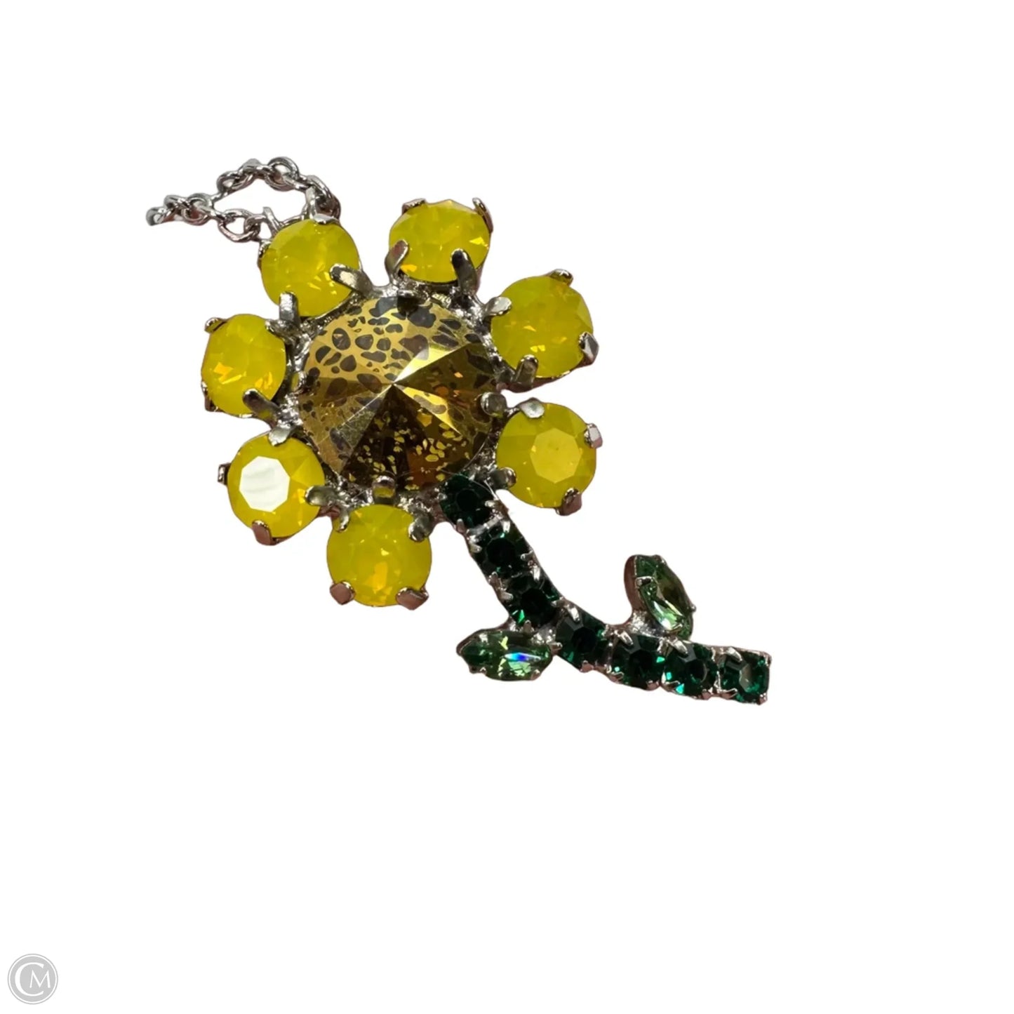 Sunflower Necklace Pendant By Clothes Mentor