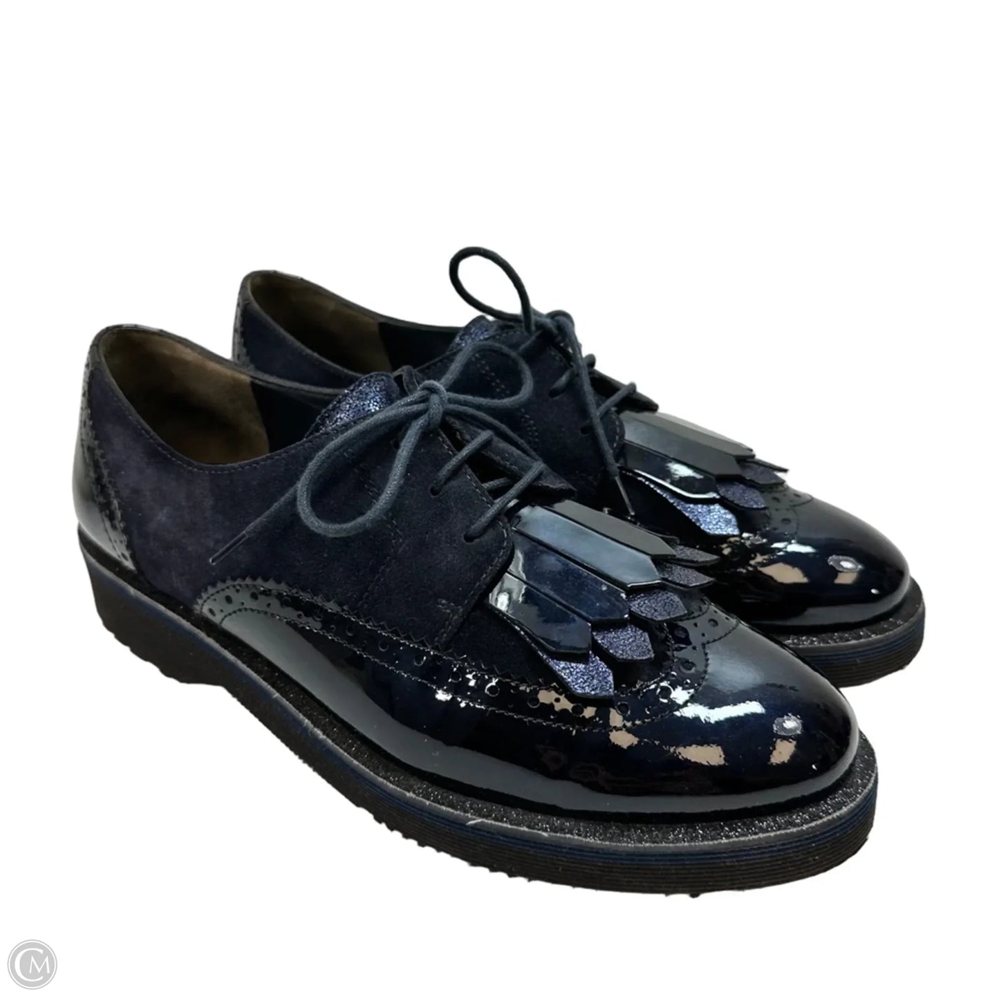 Shoes Flats By Paul Green In Navy, Size: 7.5
