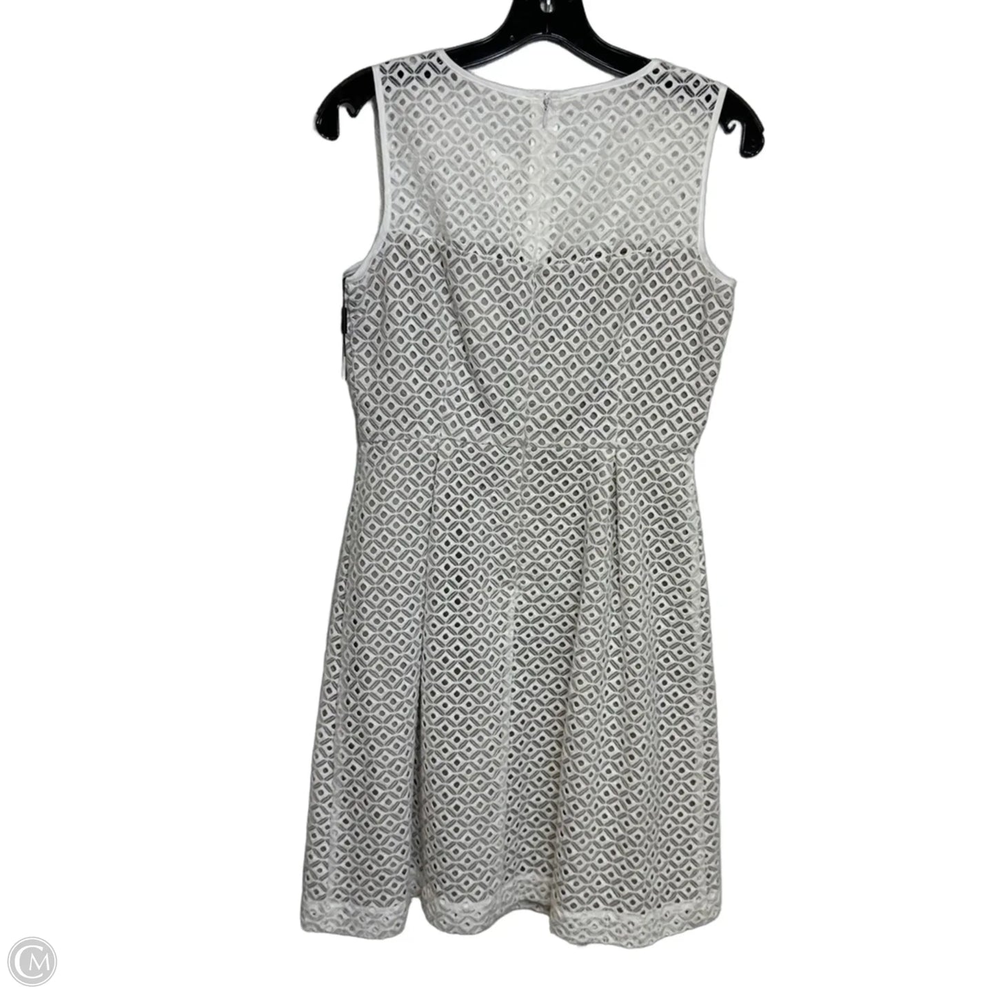 Dress Casual Short By Calvin Klein In White, Size: 6p