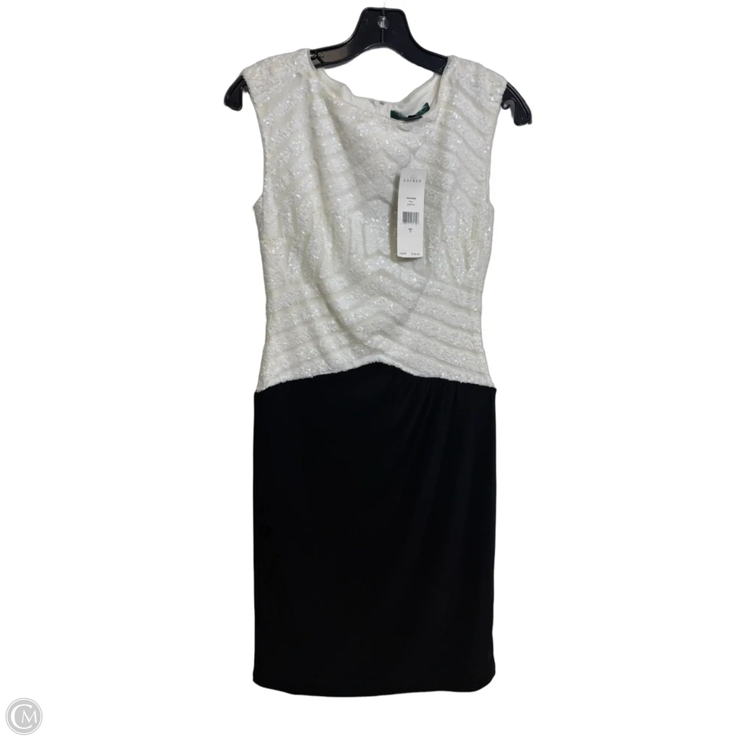 Dress Casual Short By Ralph Lauren In Black & White, Size: 2