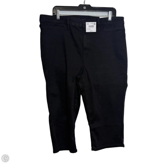 Capris By American Eagle In Black, Size: 18
