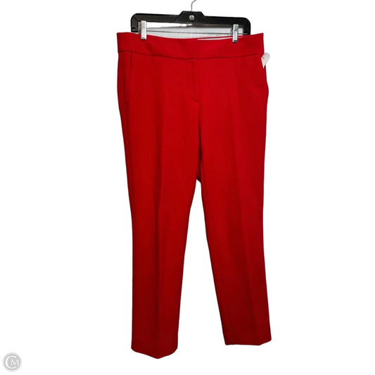 Pants Dress By Loft In Red, Size: 8