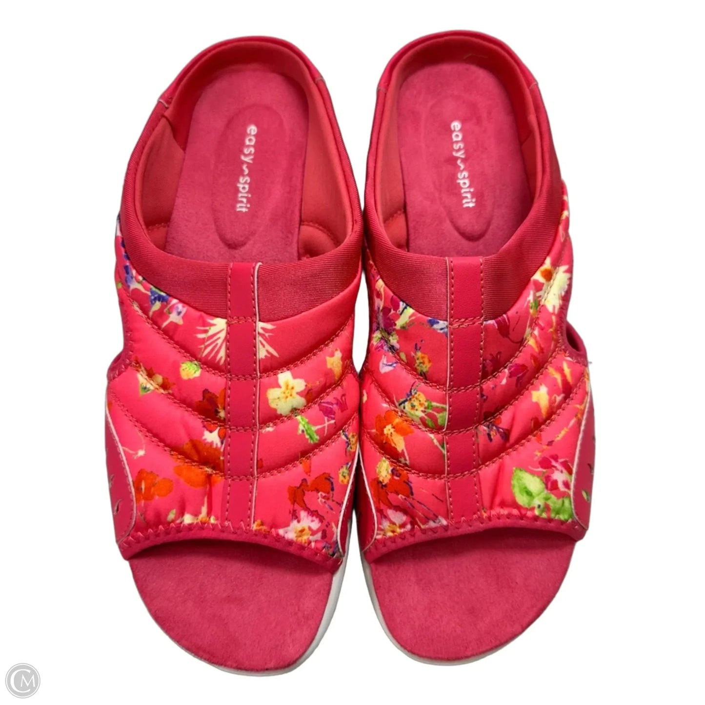 Sandals Flip Flops By Easy Spirit In Pink, Size: 10